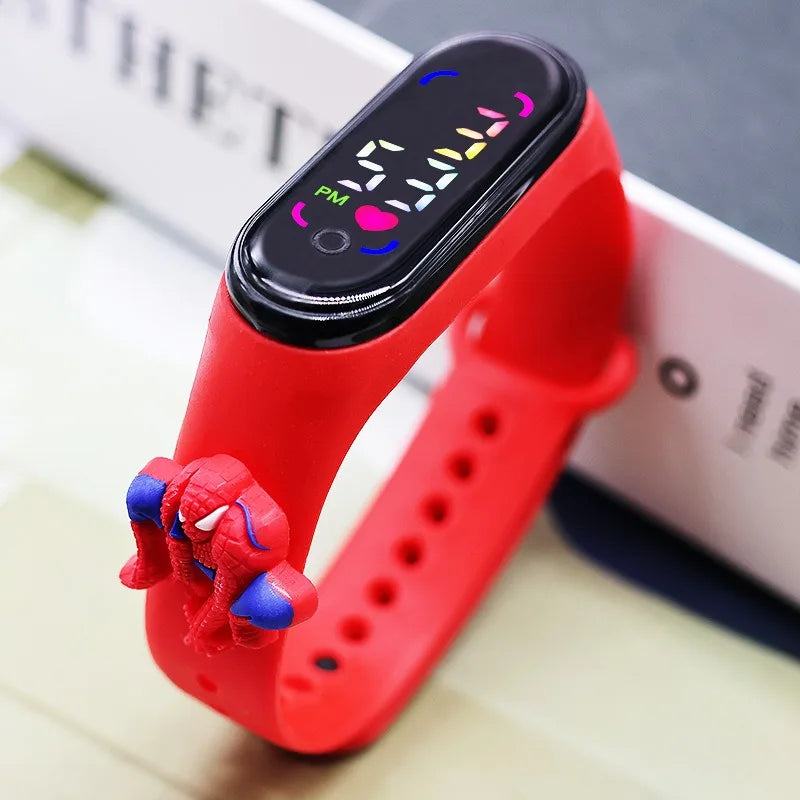 Electronic Digital  Watches  Colour screen Display Children's Watch Cartoon Fashion Watches  Holiday Gift Kids Watches