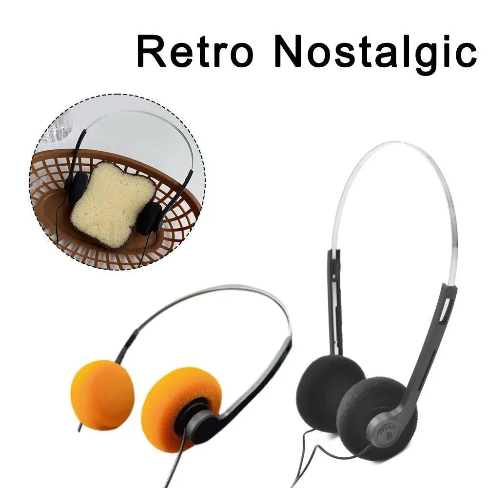 Headphone Music Mp3 Walkman Retro Feelings Portable Wired Small Headphones Sports Fashion Photo Props