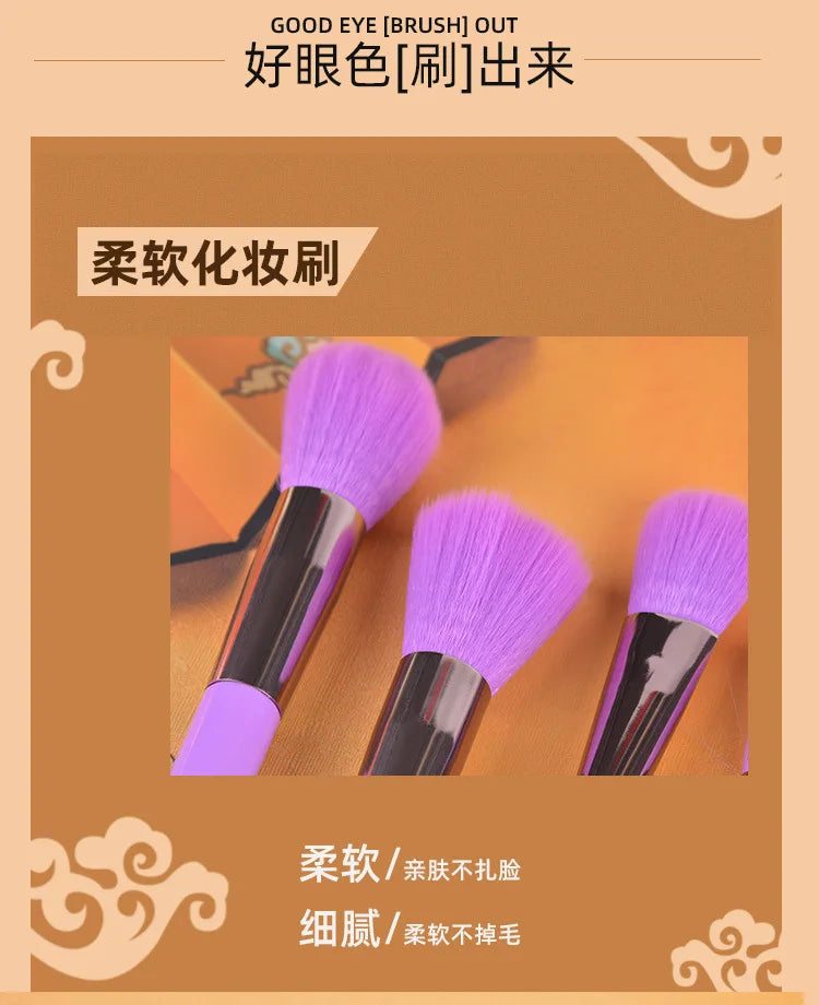 Makeup Brushes Set Women Beauty Cosmetic Tool Blush Eye Shadow Blending Short Shader Brushes For Makeup Tool Kit