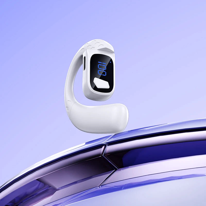 Digital Display Wireless Earphone New Bluetooth 5.4 Headset For Universal Phones Noise Cancelling Sports/Game/Drive Headphones