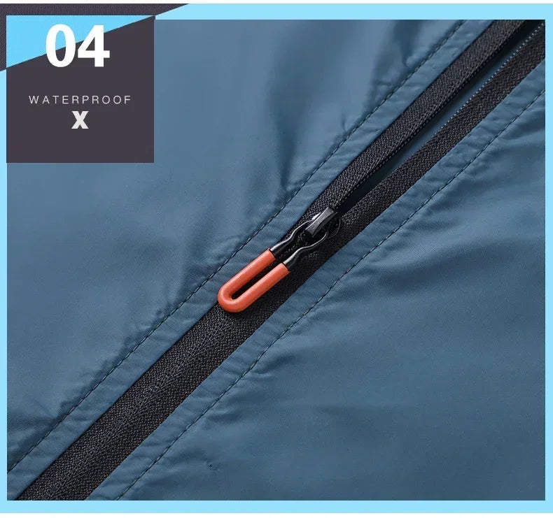 Hiking Skin Jacket Outerwear Coat Camping Rain Jackets Waterproof Sun Protection Fishing Hunting Clothes Quick Dry Sunscreen