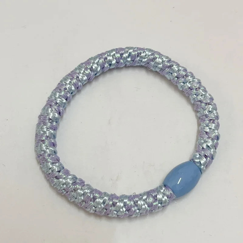 2022 fashion Simple thick hair rubber bands for Women Elastic Hair Tie Gum Girl Ponytail Hairbands Scrunchies kknekki Accessorie