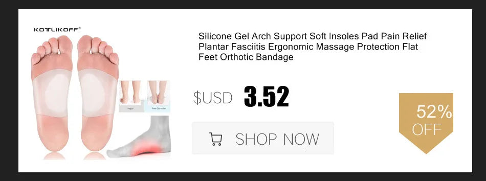 1 Set Orthopedic Shoes Insoles For Feet Foot Massager Sccessories Arch Support Plantar Fasciitis Knee Pads For Work Shoe Sole