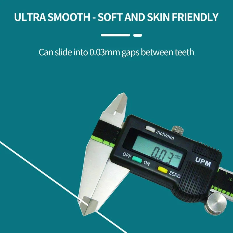 Mint Dental Floss Roll Household Dental Floss Separate Packaging Clean Gap Slim Household Pack Disposable Dental Floss Line