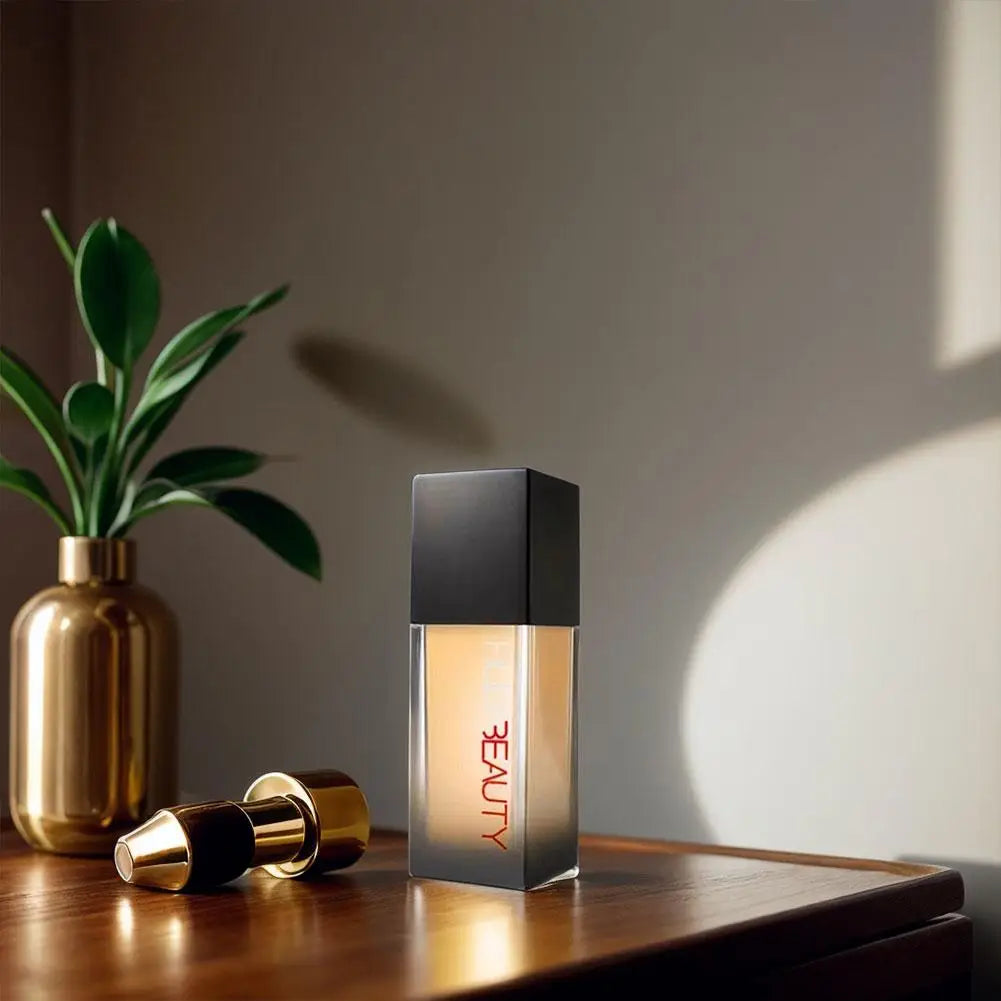 ﻿Makeup Foundation Flawless Liquid Matte Concealer Nourishing Long-Lasting Facial Concealed Pores Fine Breathable HUDA Cosmetics