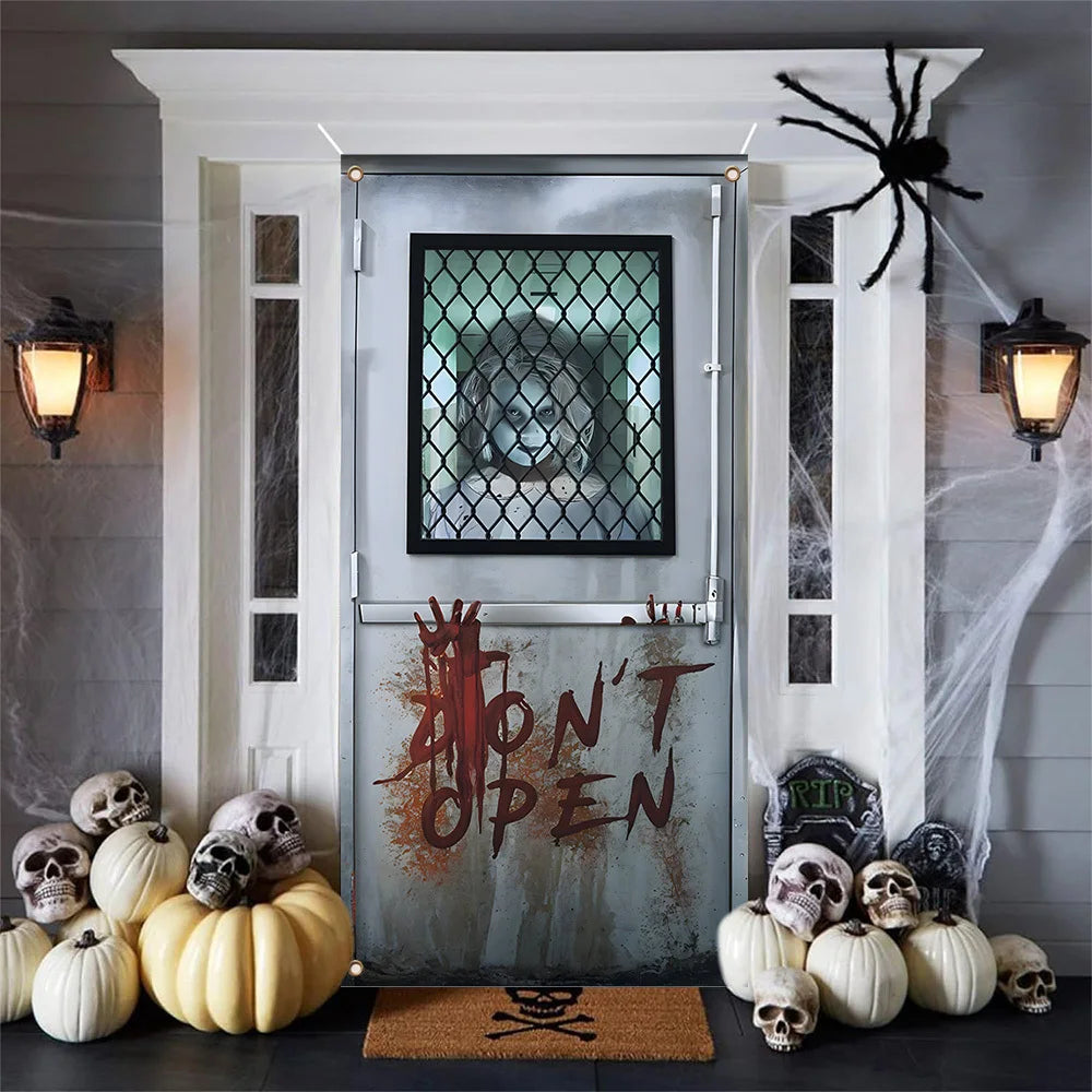 Halloween door decorations for festivals, made of polyester, multi-purpose, suitable for both indoor and outdoor use
