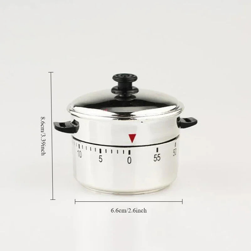 Kitchen Timer Special Household 60 Minutes Mechanical Cooking Countdown Reminder Time Manager Home Tool