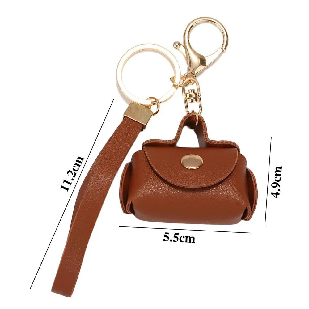 Gifts Women Car Accessories Lovely Creative Bag Keychains Keyring Mini Bag Purse Pendant