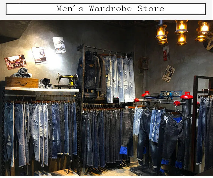 2023 Men Black Jeans Autumn Casual Mens Cotton Jeans Straight Male Denim Pants Baggy Jeans Trousers pantalones hombre