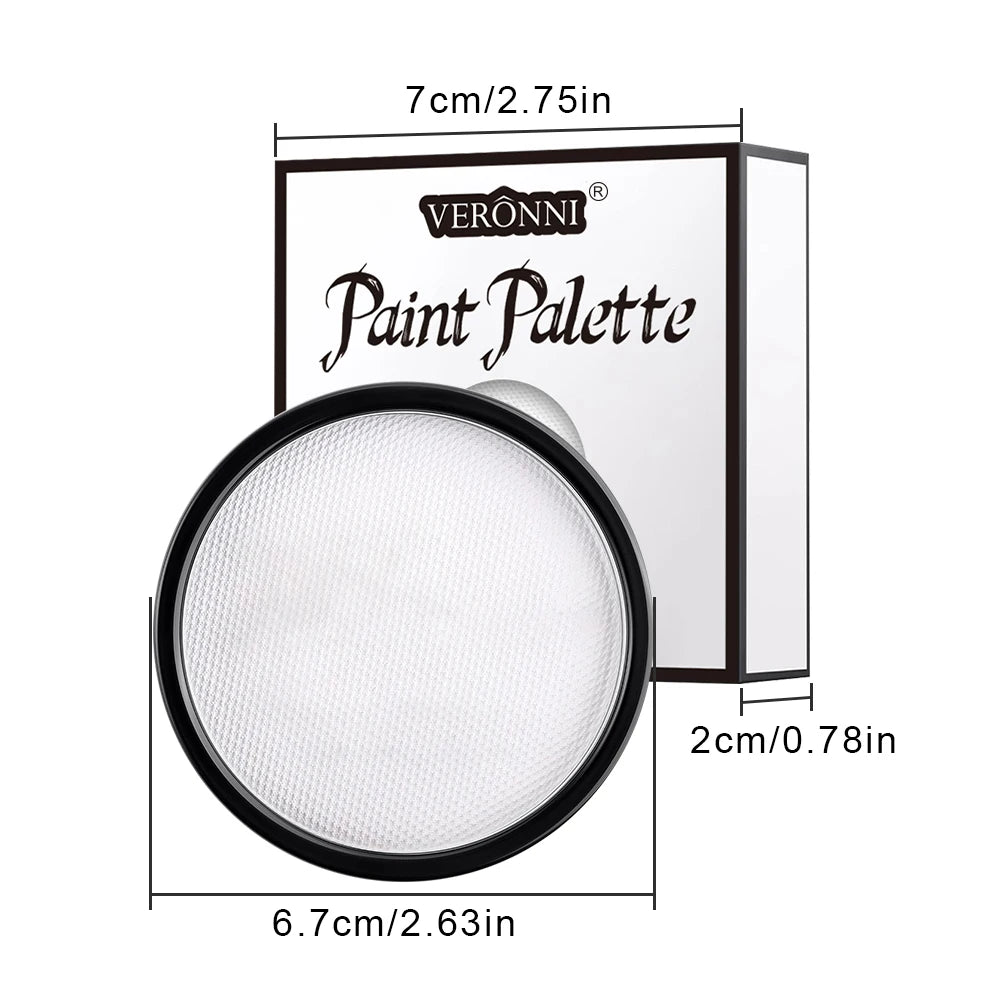 Halloween Foundation Cream Cosplay White Concealer Make-Up Body Paint Stick Party Long-lasting Non-Toxic Oil Based Face Makeup