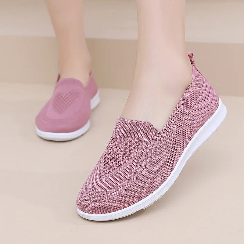 Women's Shoes Spring Summer Casual Breathable Chunky Sole Flat cheap shoes clearance