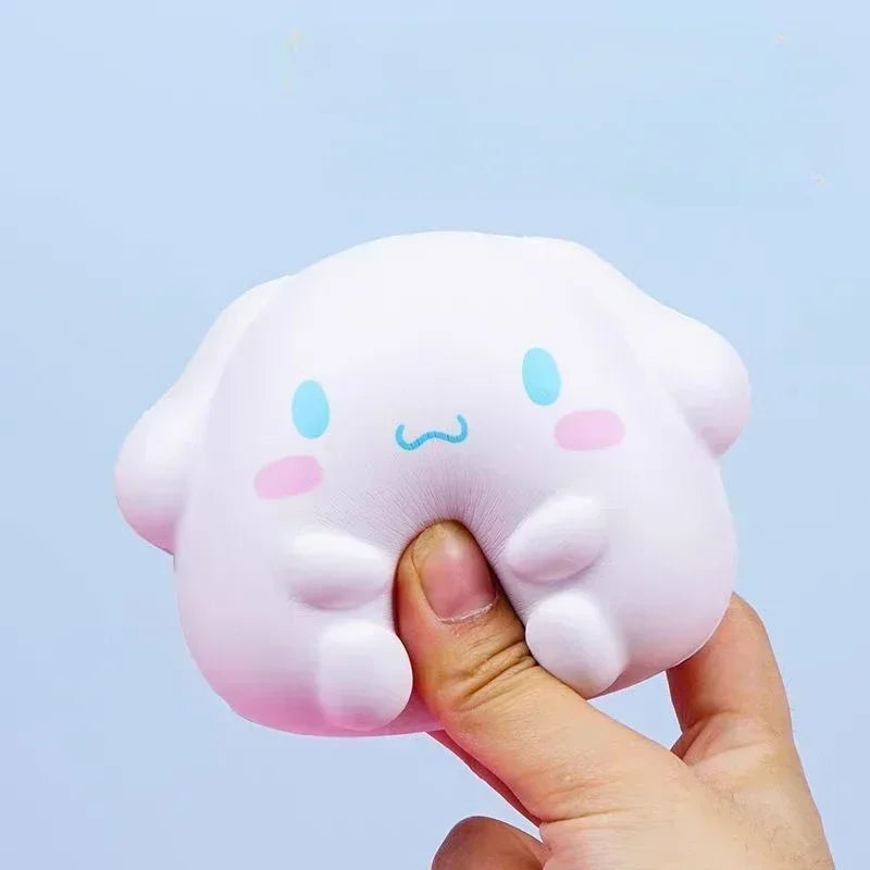 Kawaii Sanrios Kuromi Cinnamoroll Hello Kitty Kawaii Toys Anime Cartoon Children's Hand Pinch Squeeze Toys Gifts
