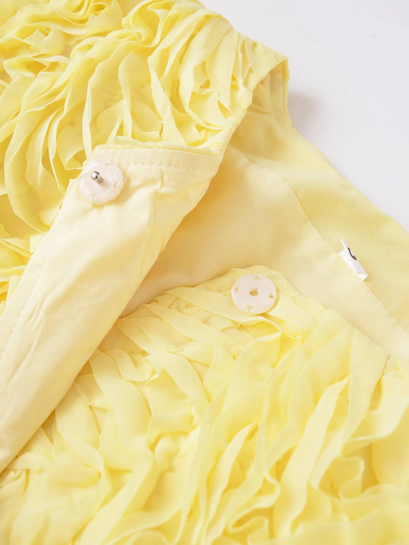 Women's Jacket 2025 Autumn New Style Yellow Long-Sleeve Short Textured Cardigan Jacket, Unique Fashionable Casual Versatile