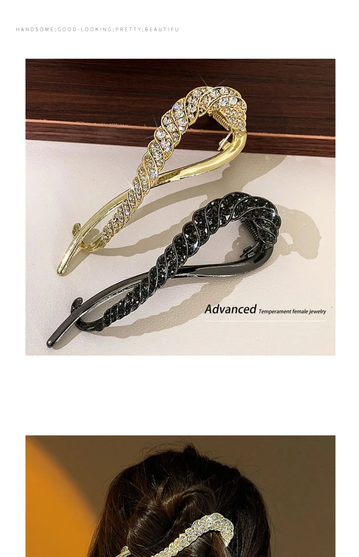 Hair Accessories Rhinestone Clasp Barrettes Irregular Women Hair Clip Girl Hair Claw Headdress Korean Hairpin Для Волос