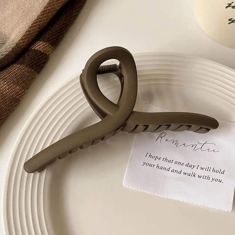 Barrettes Fashion Women Acrylic Hair Claws Clips Hair Accessories Hairpins Ladies Hairgrip Headwear Girls Ornaments Crab Bands