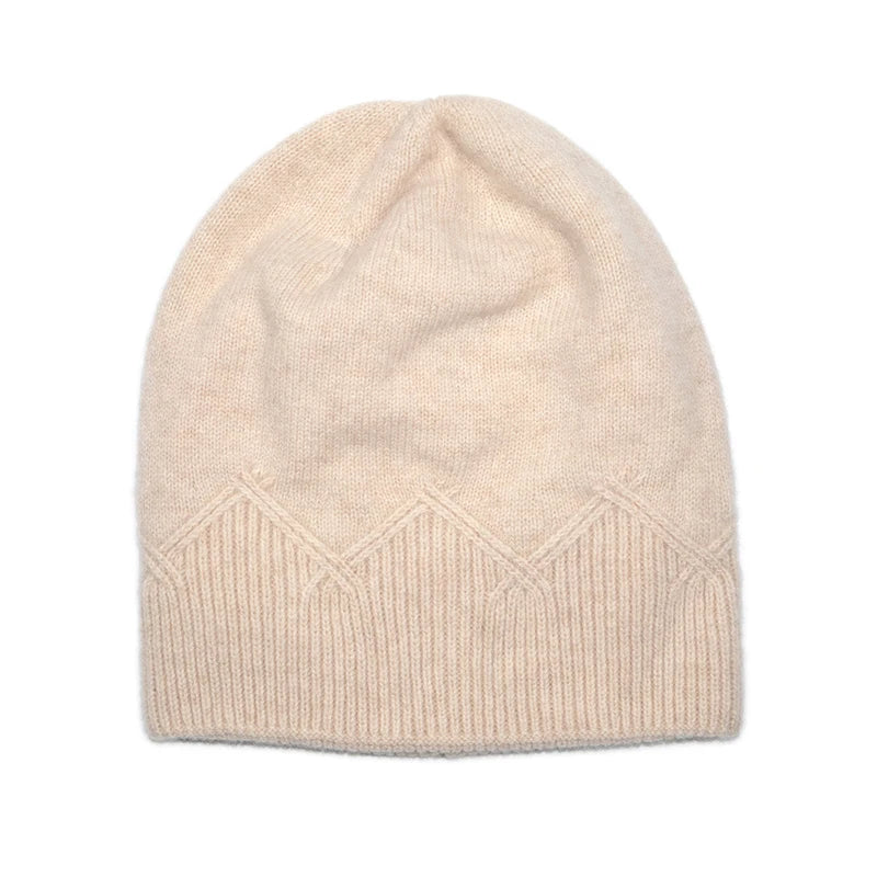 Winter Hat Women Wool Knit Beanie Slouchy Warm Soft Accessory For Autumn Cold Weather Skiing Sports Outdoor Holiday