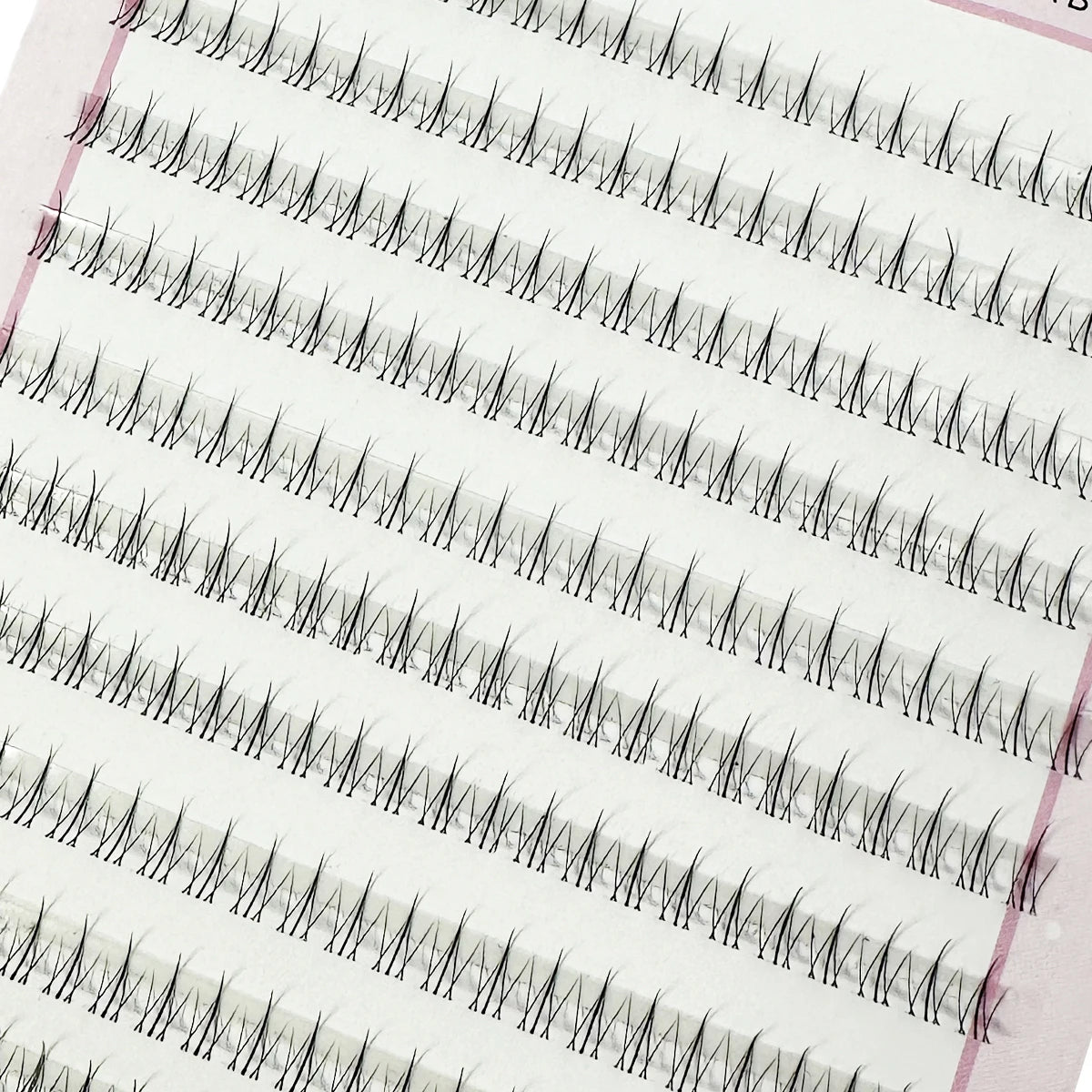 10Rows Under Eyelashes Extension Personal EyeLash Professional Makeup Individual Cluster Grafting Fake Lashes False Eyelashes