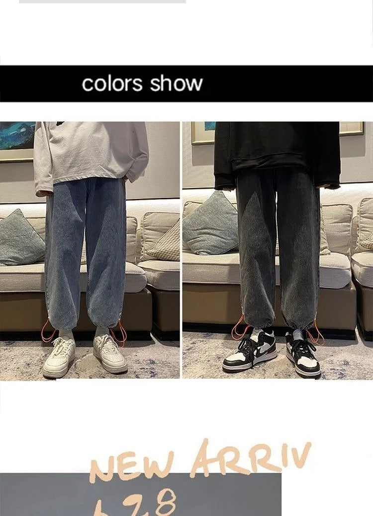 Men Jeans Regular Fit Skinny Jeans Men Blue Pants for Men Pants Jogger Jean Classic Man Jean Man Zip Mens Pants Hip Hop Jeans