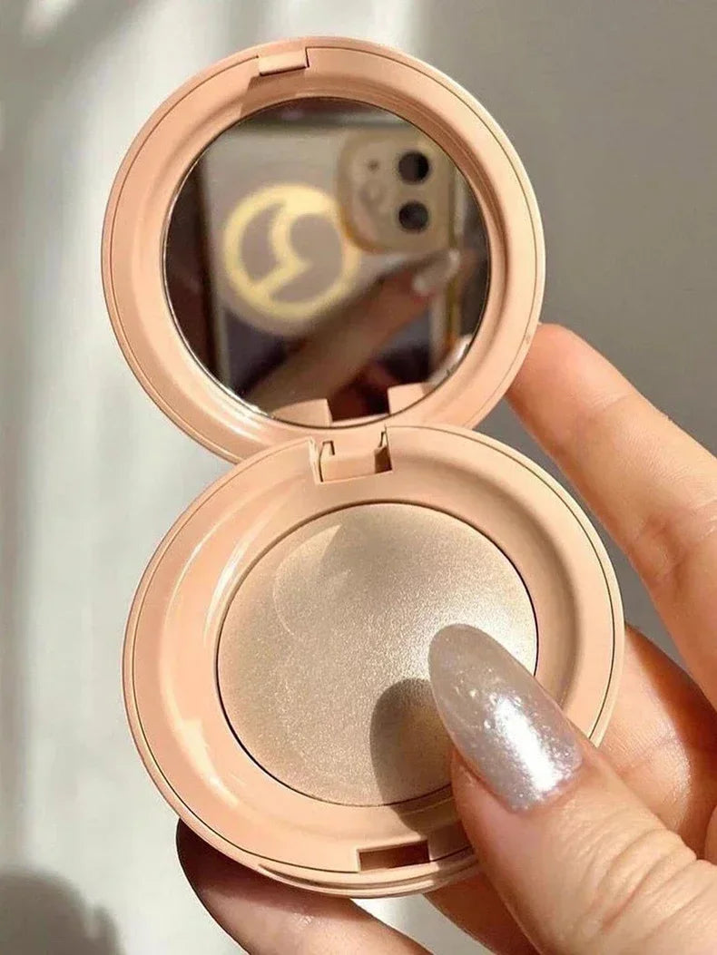 Beauty Enlighten Powder Portable Makeup Mirror Liquid Blush Moisturizing Dual-use Waterproof Lip Glaze Brightening Smooth