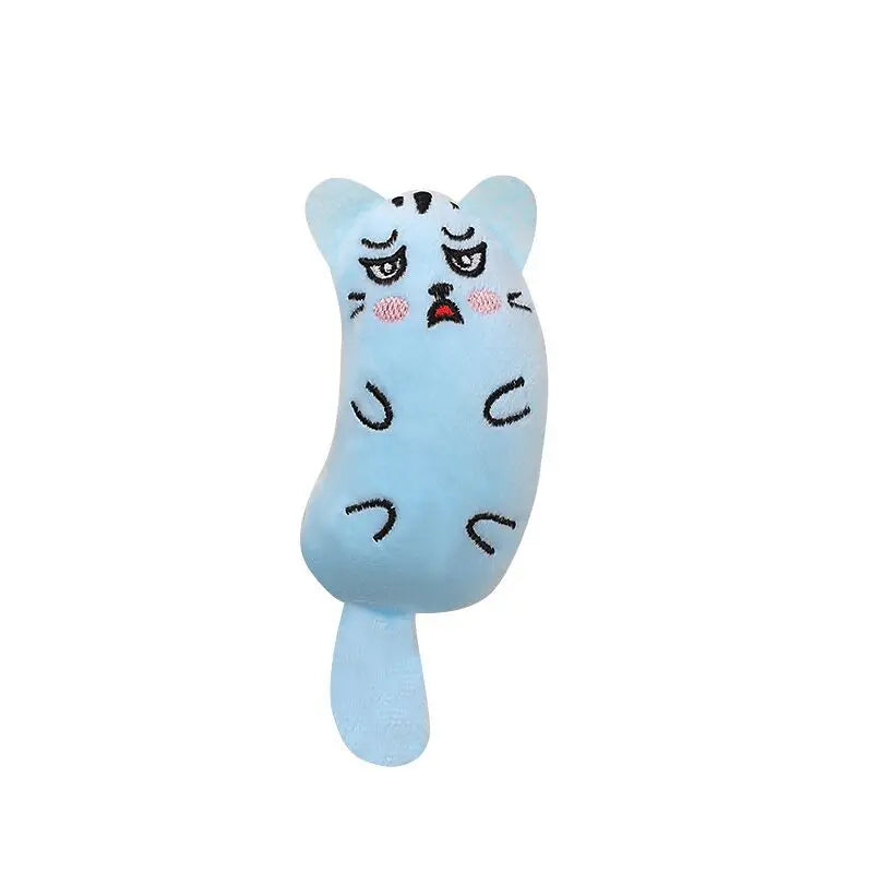 Cute Cat Toys Funny Interactive Plush Cat Toy Mini Teeth Grinding Catnip Toys Kitten Chewing Mouse Toy Pets Accessories