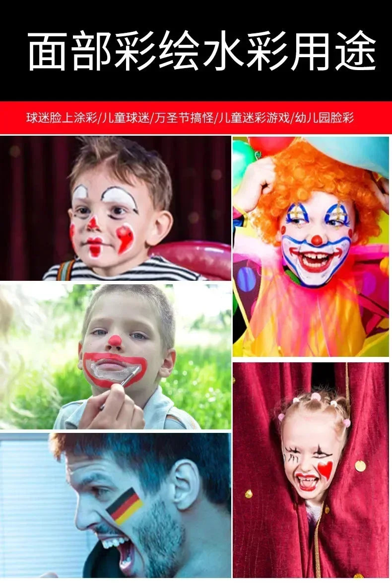 42 Color Eye Shadow Palette Face Body Painting Make Up Easy To Clean Makeup Body Paint Festival Halloween Body Paint Wholesale