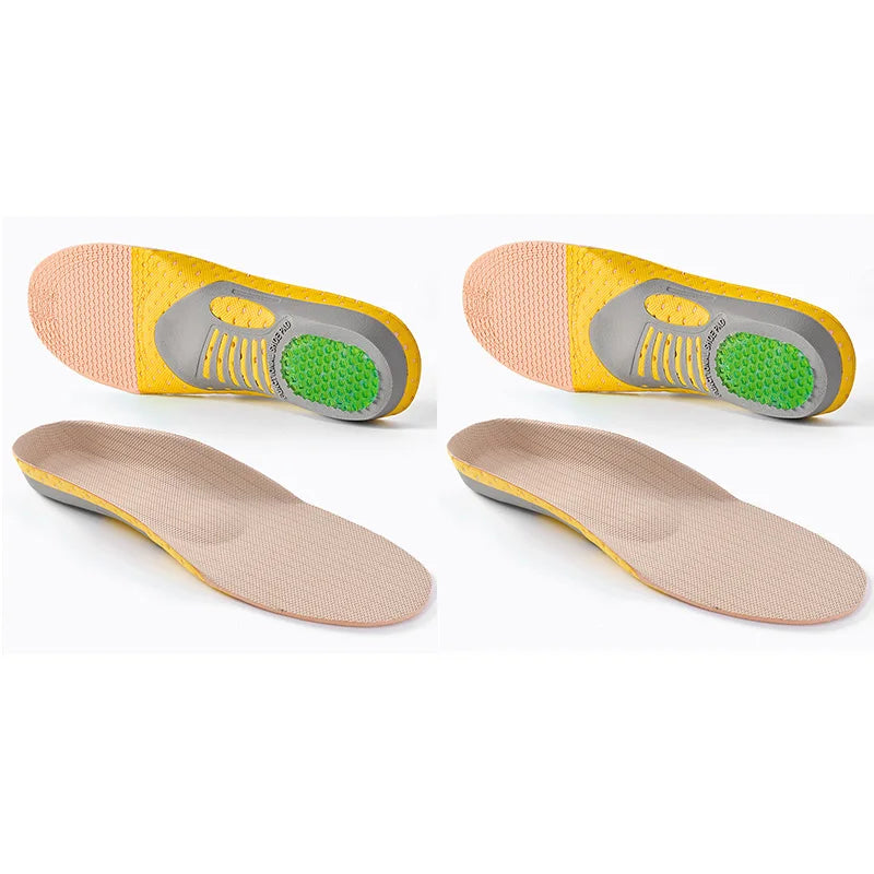 1 Pair Plantar Fasciitis Orthotic Shoe Inserts Arch Support Gel Comfort Shoe Insoles Athletic Running Insoles For Women And Men