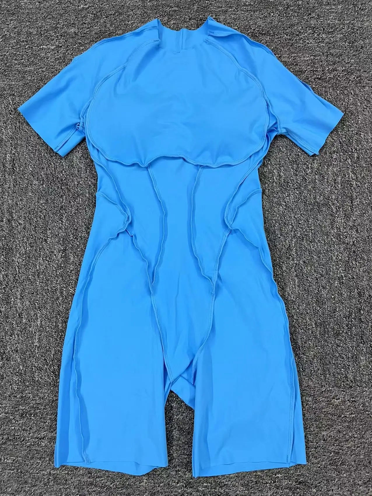 Short Jumpsuit Gym Clothes For Women Sportswear Fitness Overalls Backless Scrunch Booty Yoga Suit Sports Set Outfit