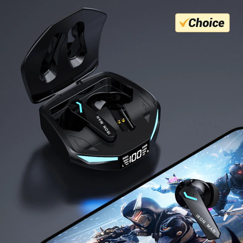 Lenovo GM2 Pro Gaming Earphones Bluetooth 5.3 Sport Headset Dual Mode HD Call Noise Reduction Earbuds with Mic For iPhone 2024
