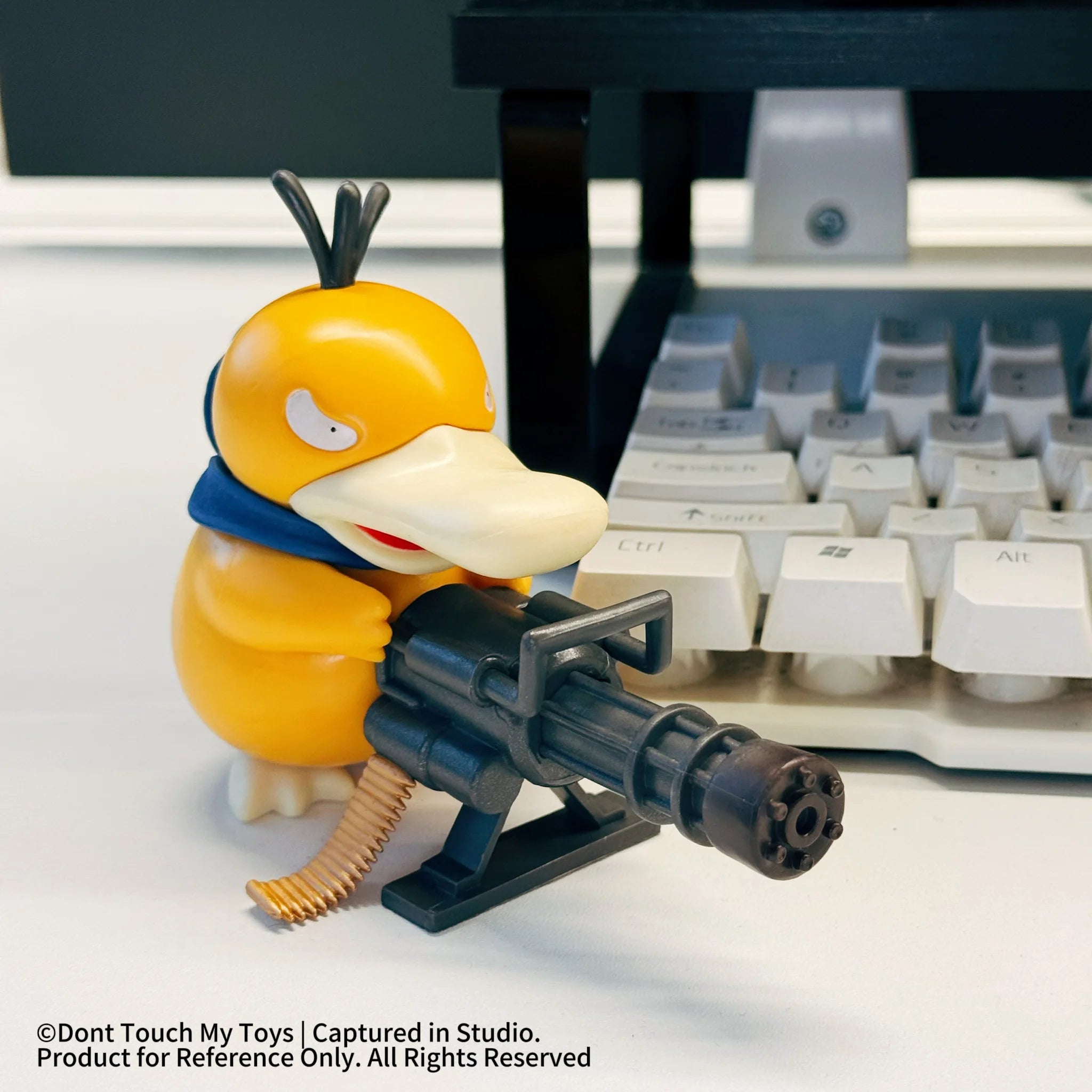 Trendy Gk Toy Series Gatling Du Collectible Model Car Decoration Desktop Ornament Gift for Men Adult PVC Material