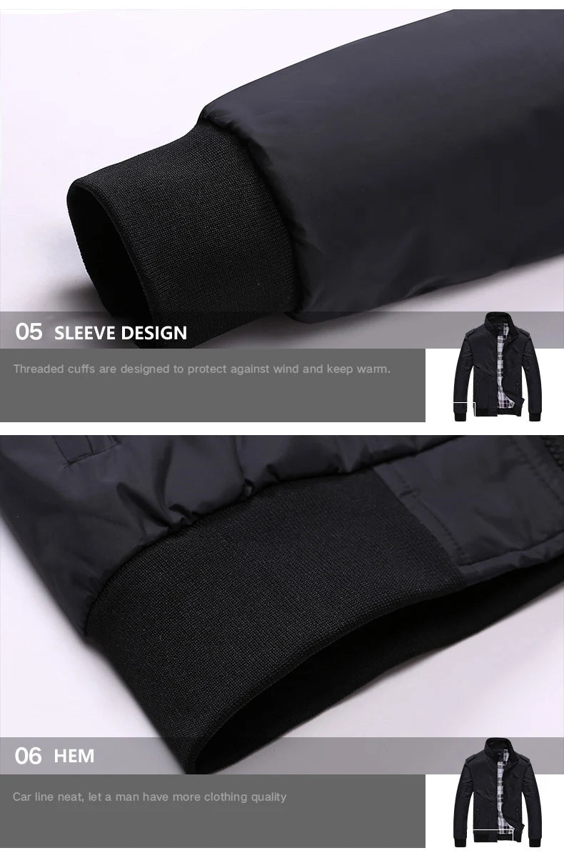 Bomber Jacket Men Rainproof Windproof Waterproof Jackets Men's Outwear Spring Male Military Coats Classic Fashion Brand Coats