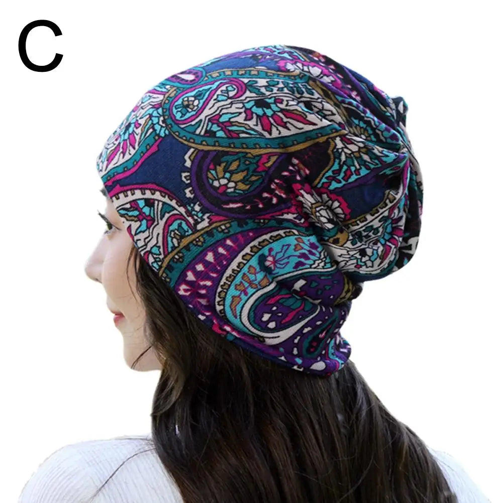 Winter Women Hat Warm Beanie Hats Cap Turban Tube Bandana Headband Outdoor Head Face Scarf Neck Warmer Collar Headwear Kerchief