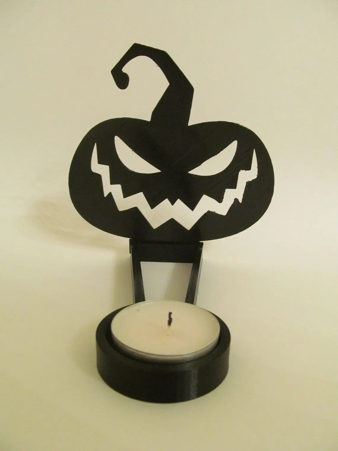 Halloween fun candlestick desktop ornaments decorations metal handicrafts Projection decoration Festival decoration