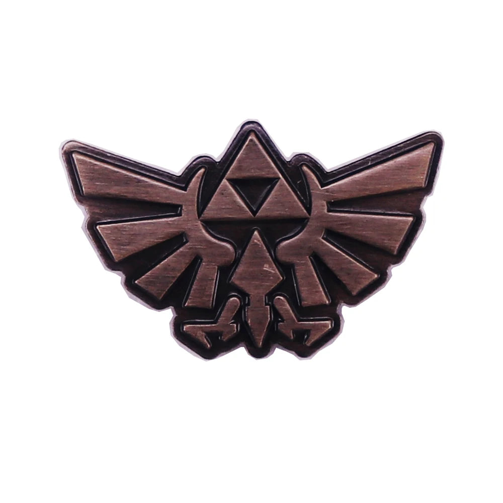 Adventure Game Zelda Men Women Brooches on Clothes Lapel Pins for Backpack Enamel Pins Briefcase Badges Accessories Gifts