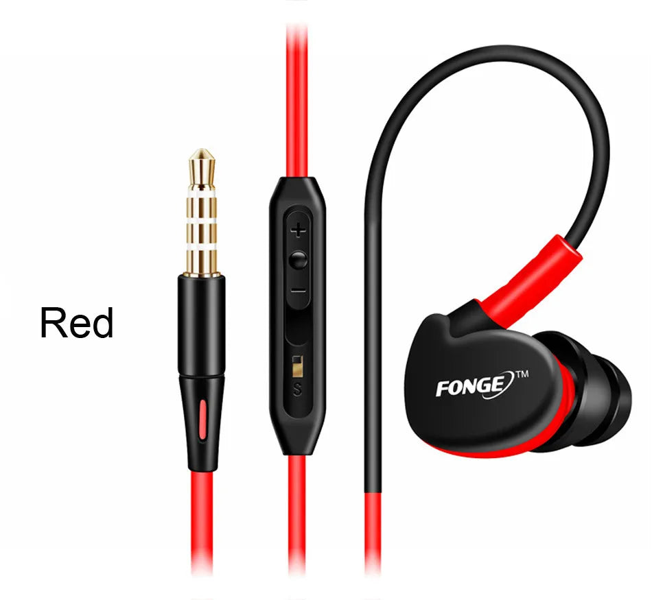 Earphone 3.5mm Wired Headset Earbuds Earphones Sport Headset with MIC for iPhone Xiaomi Earphone Fone De Ouvido for Meizu Huawei