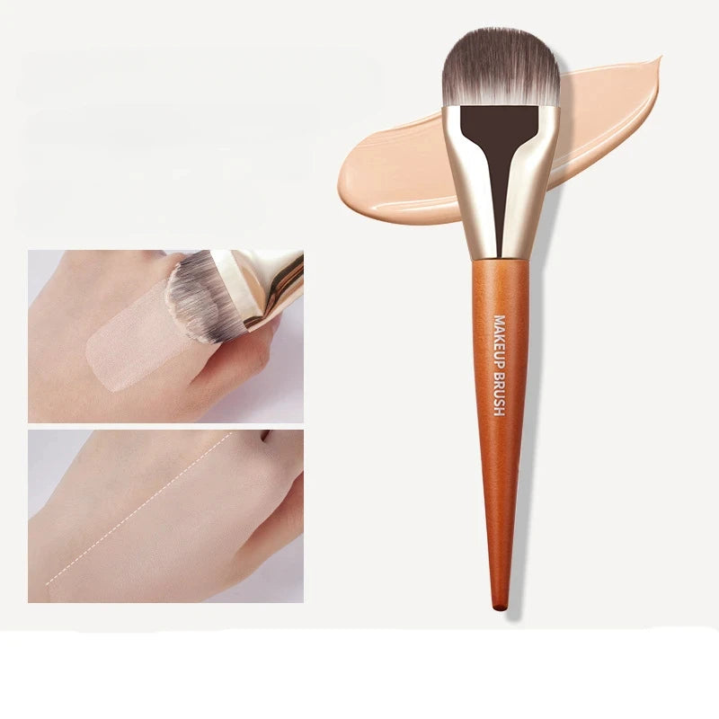 Makeup Brushes Foundation Professional Brush Tongue Shaped Liquid Foundation Concealer Brush Women Face Base Makeup Beauty Tools