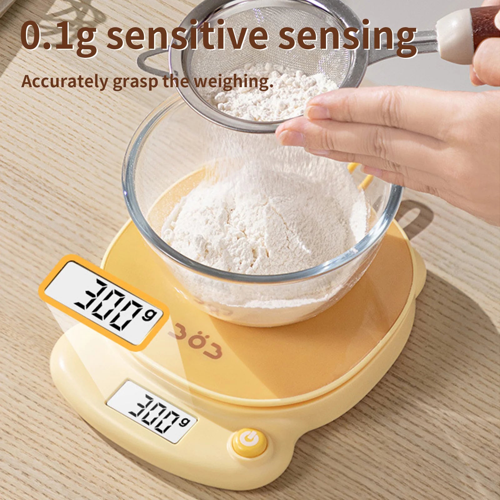 Kitchen electronic scale, household baking weight scale, seasoning food preparation scale