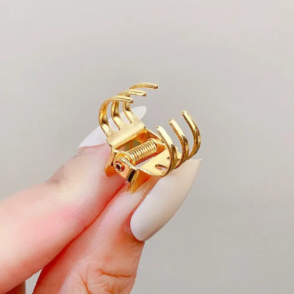 Grey Hair Accessories Headwear Hair Styling Tool Korean Style Barrette Side Bangs Clip Women Hairpins Mini Hair Clamp