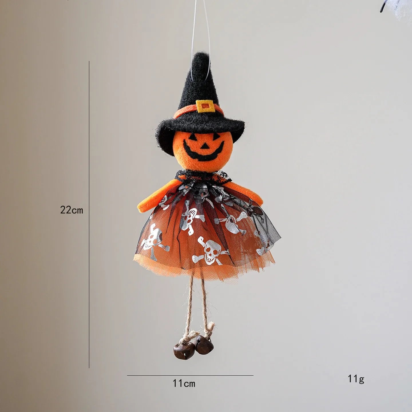 Halloween Party Decor BlackCat Pumpkin Witch White Ghost Festival Hanging Dolls Happy Halloween Day 2025 Haunted House Favor