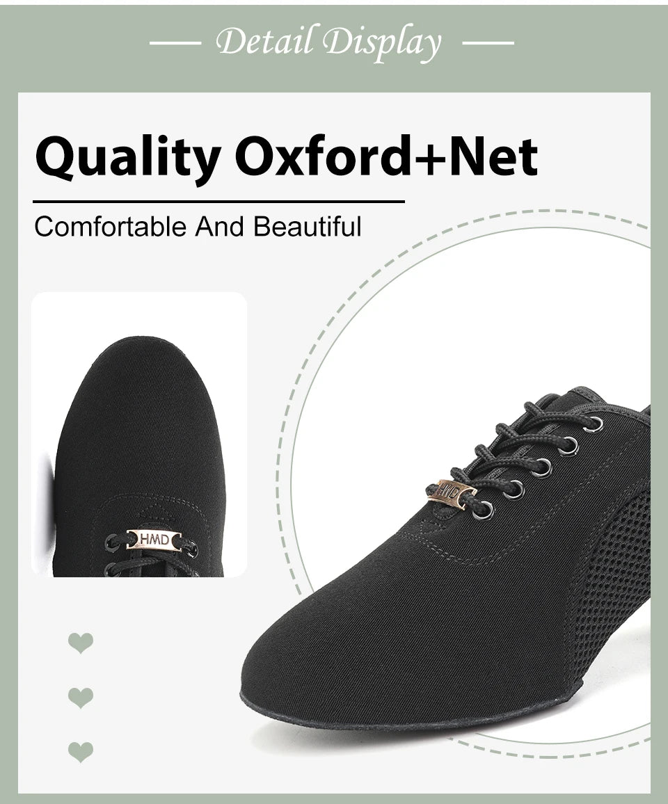 Women Dance Shoes Black Modern Ballroom Salsa Dancing Shoes Boys Latin Jazz Training Shoes Adults Tango Dance Sneakers Men