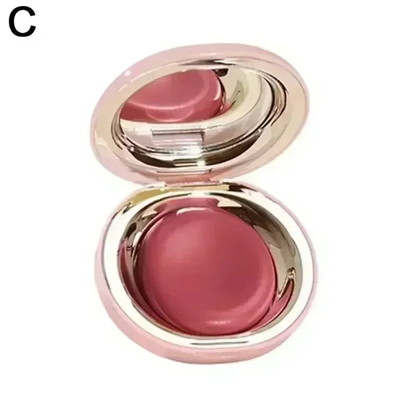 Hot Fashion Rare Beauty Setting Powder with Mirror Liquid Blush Moisturizing Dual-use Waterproof Lip Glaze Rouge Smooth Makeup