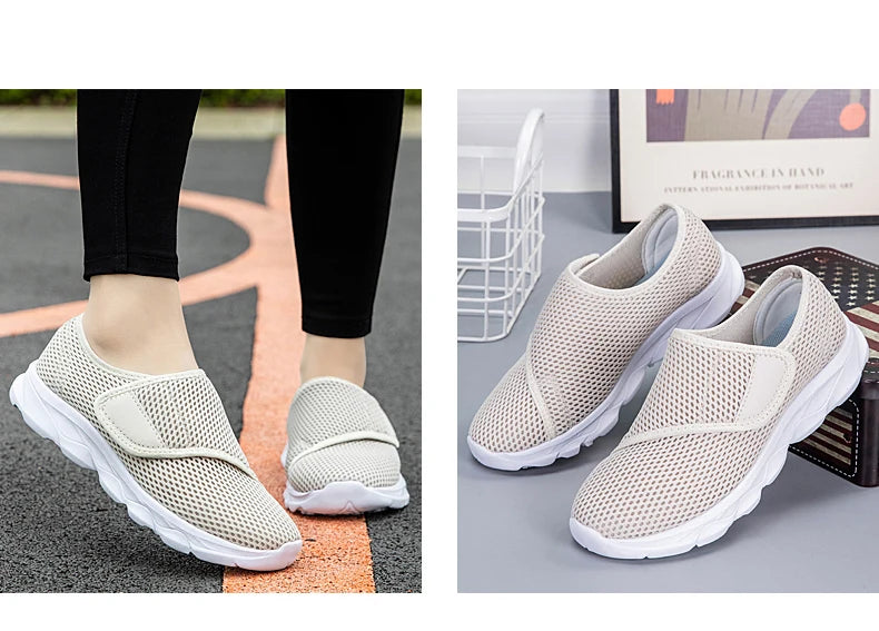 Men Orthopedics Wide Feet Swollen Walking Casual Sneakers Fashion Thumb Eversion Adjusting Soft Comfortable Diabetic Man Shoes