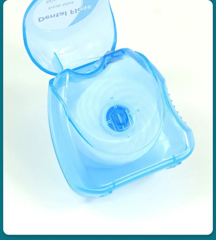 Mint Dental Floss Roll Household Dental Floss Separate Packaging Clean Gap Slim Household Pack Disposable Dental Floss Line