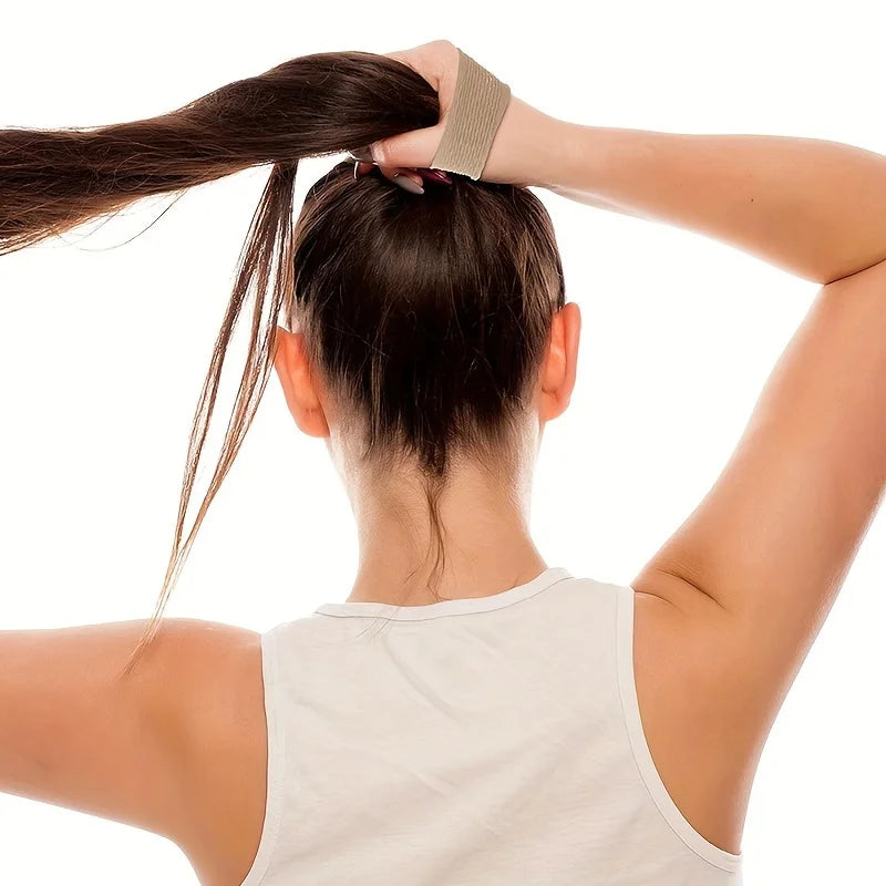 20Pcs High Elasticity Hair String Fashionable Sports Hair Loop All Season Hair String Packaging As Shown In The Picture