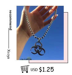 Goth Accessories Women's Neck Chain Jewelry on the Neck Friends Watch Necklace for Women Punk Pendant Vintage Kpop Fashion