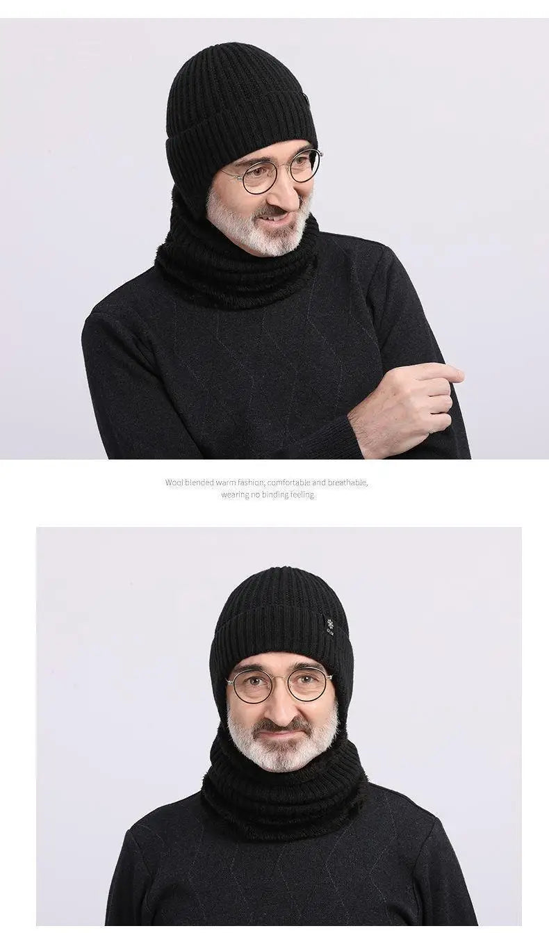 Winter Ear Protection Beanie Knitted Hat for Outdoor Activities, Climbing, Christmas Gifts