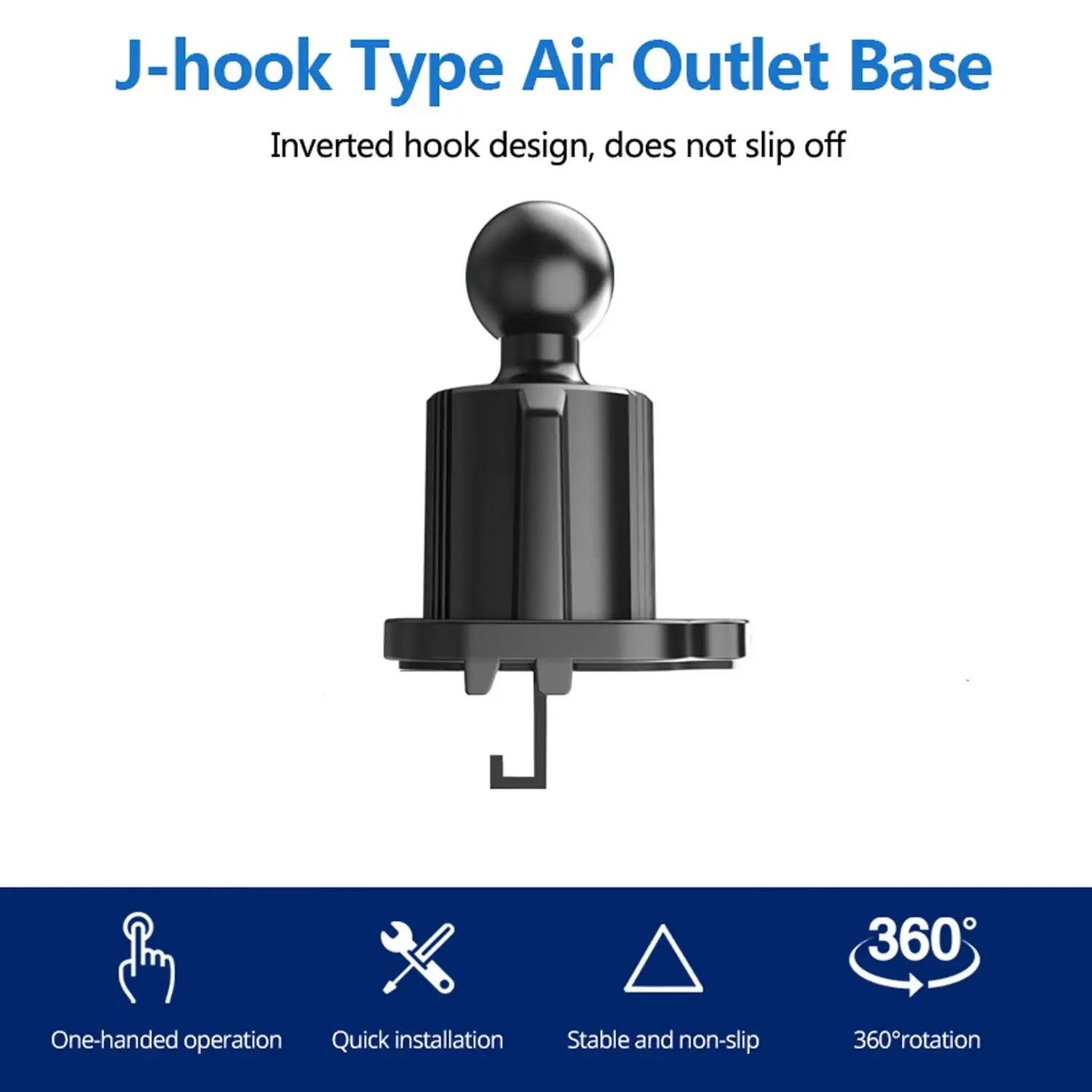 Car Phone Holder Bracket Accessories Interior Air Outlet Vent Base Gadget Universal Auto Cellphone Support Accessories