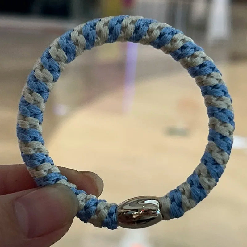 2022 fashion Simple thick hair rubber bands for Women Elastic Hair Tie Gum Girl Ponytail Hairbands Scrunchies kknekki Accessorie