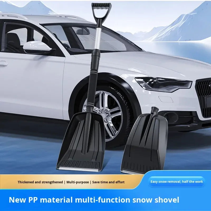 Snow Shovel Multifunctional Winter Car Accessories Removable Retractable Snow Shovel for Outdoor Garden Beach Car Trucks