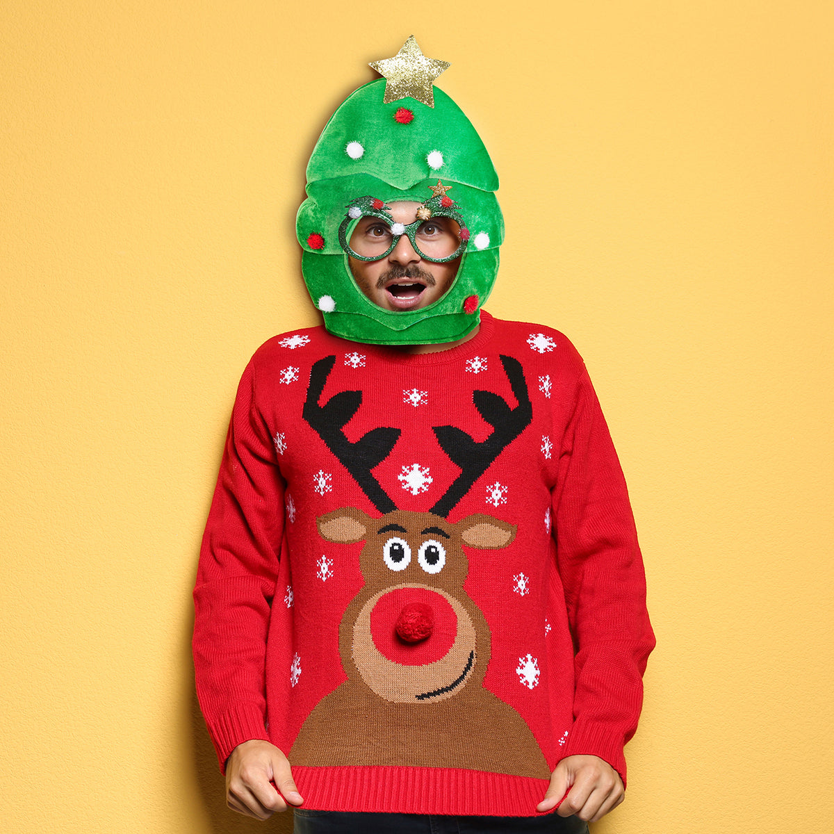 Winter Christmas Tree Hats For Hilarious Funny and Festive Christmas Party Hats  Party Decoration Costume Accessories