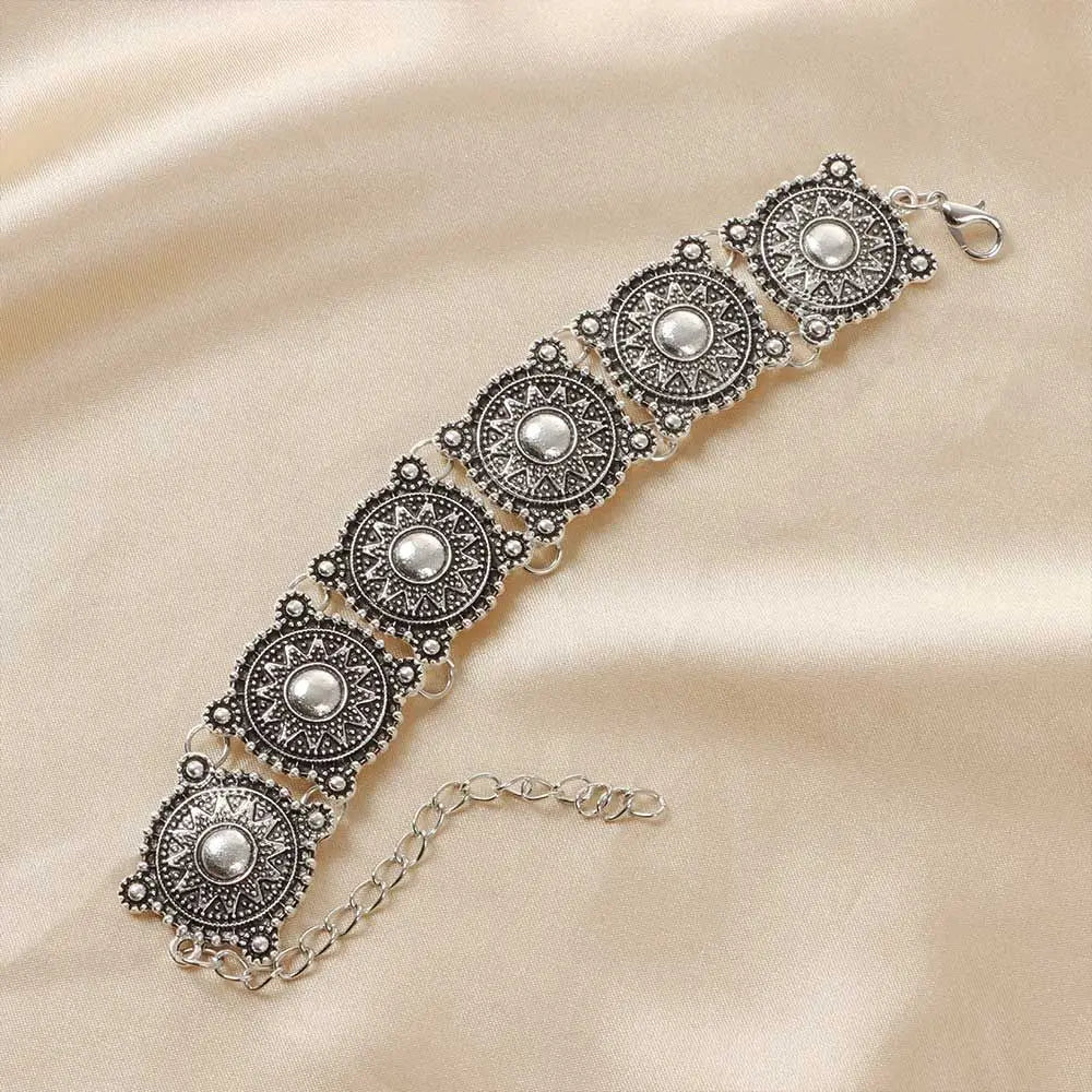 Fashion Vintage Jewelry  Accessories Boho Bracelets Necklace Neck Jewelry Wrist Jewelry